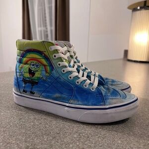Vans SpongeBob SquarePants x Sk8-Hi 38 DX 'Imaginaaation Mens 9 Womens 10.5